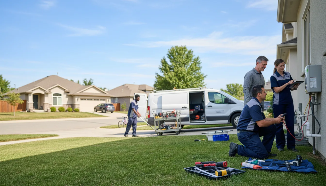 Tankless water heater service in Etters, PA